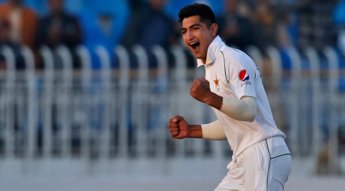 Naseem Shah becomes youngest bowler to take Test hat-trick