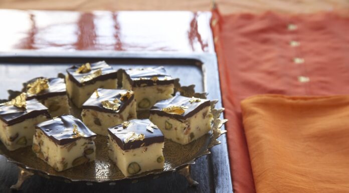 Recipe: Pistachio and Chocolate Barfi