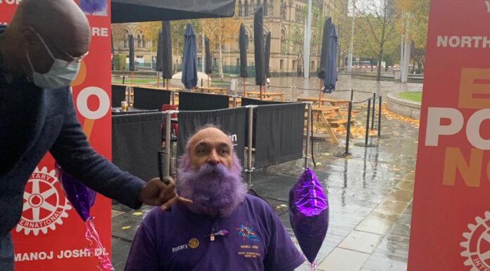 WHY did Dr Manoj Joshi shave off his precious 52-year moustache?