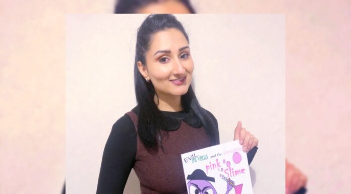 An evil Dr Virus & pink slime – a recipe for a great children’s book