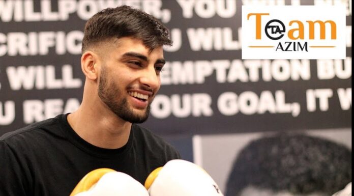 BOXING: Hassan Azim hyped and ready for his professional debut