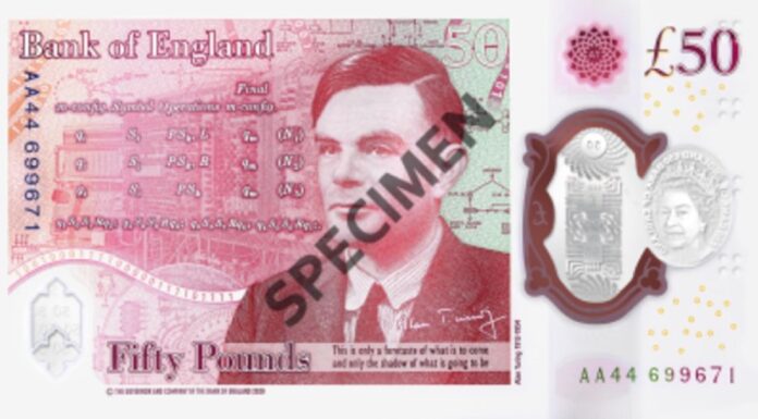 New £50 note: ‘Father of computer science’ features on latest banknote