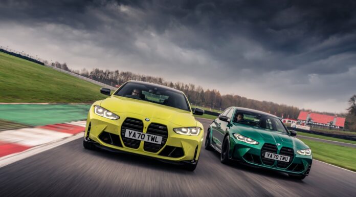 The new BMW M3 Competition Saloon and BMW M4 Competition Coupé