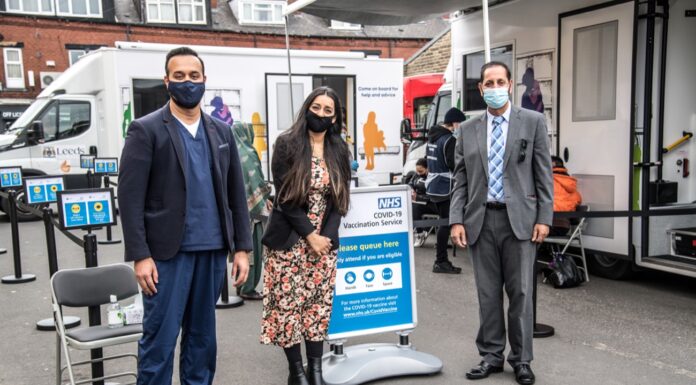 People urged to get on board as Leeds launches vaccination minibus
