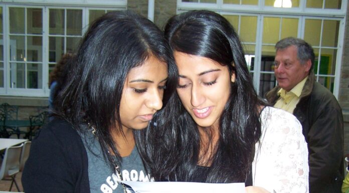 Pupils celebrate GCSE results – and overall grades up