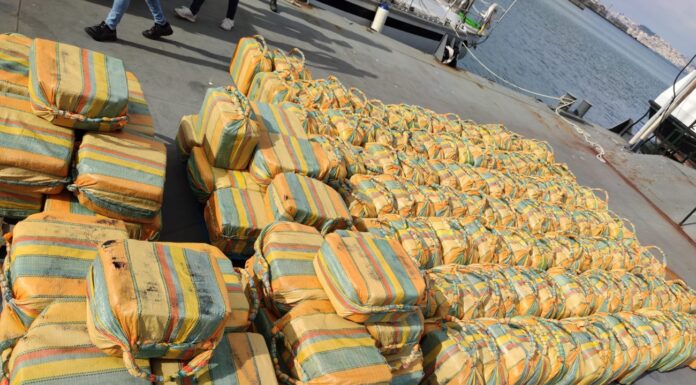 Cocaine worth 200million euros seized from sailing yacht