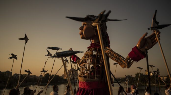 LITTLE AMAL: Epic 8000km journey of 9-year-old refugee girl puppet culminates in Manchester