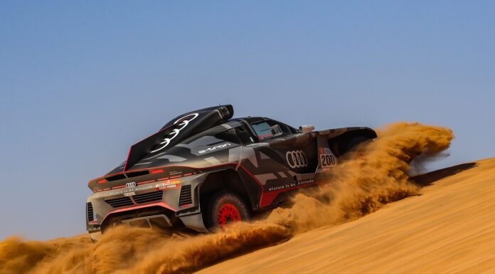Next challenge for the Audi RS Q e-tron in Abu Dhabi