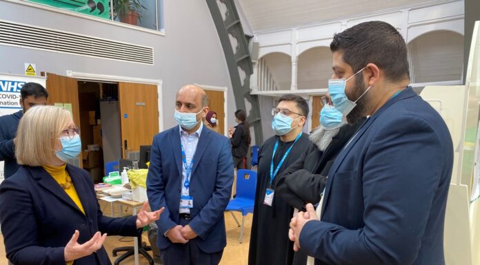 “Community and religious leaders are doing brilliant work to explain the benefits of vaccination”