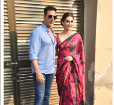 Akshay Kumar & Kriti Sanon Kick Off ‘Bachchhan Paandey’ Promotional Tour