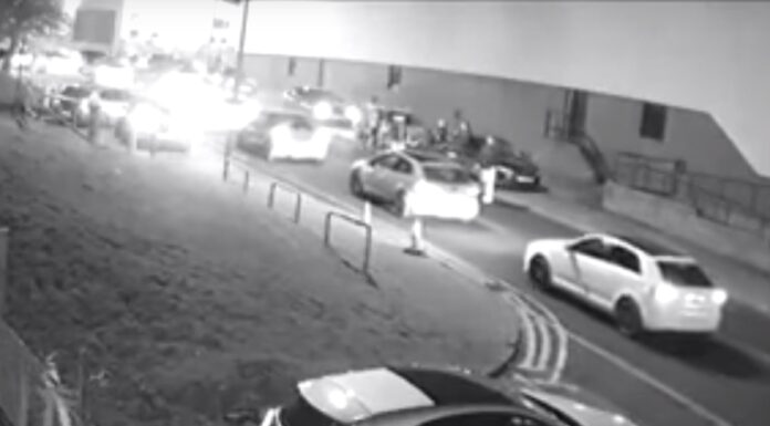 Police tackle illegal ‘car meets’ at Euroway, Bradford