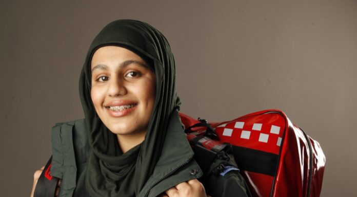 ‘More South Asian women should become paramedics, like us.’