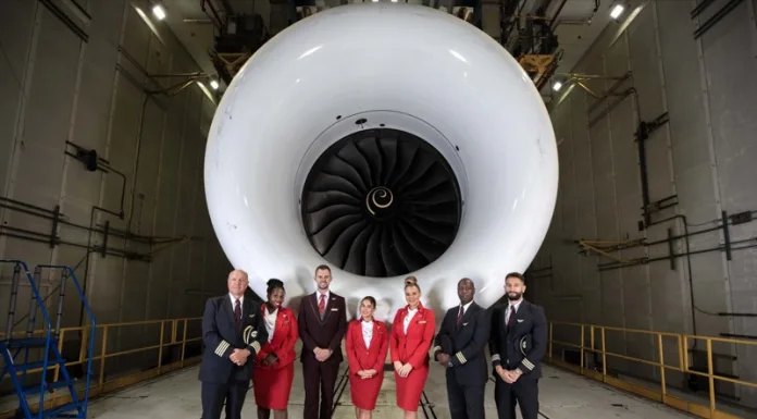 World-first transatlantic flight using sustainable aviation fuel takes off