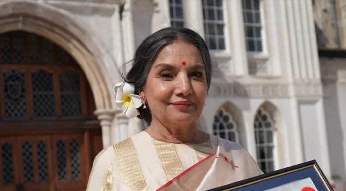 Shabana Azmi awarded Freedom of the City of London