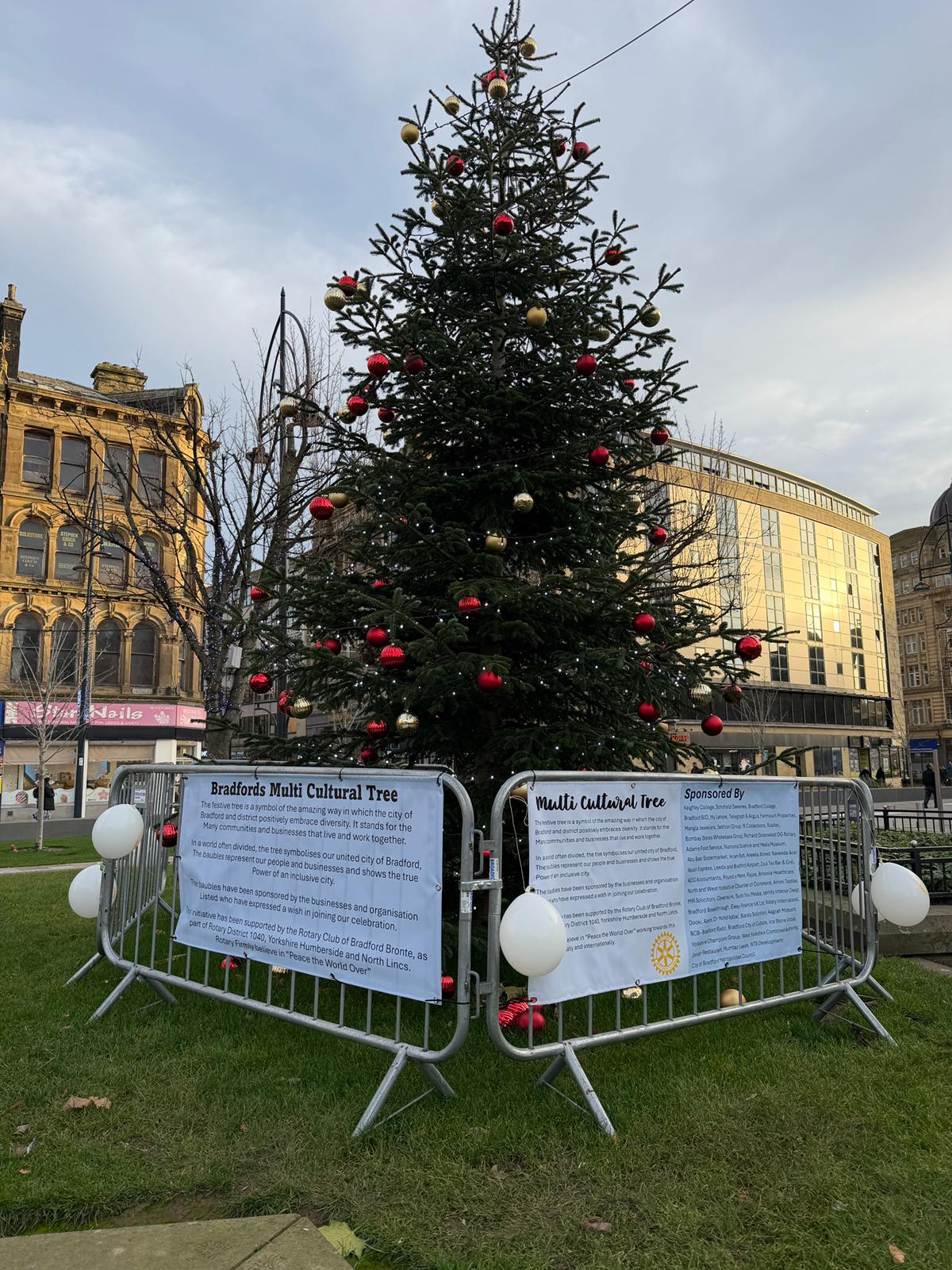 Multi Faith Tree Asian Express Newspaper - Bradford’s multi-faith tree offers a luminous ...