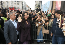Katrina Kaif marks Kay Beauty’s first year in the UK