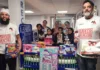 Roses and toys handed out across Bradford and Keighley to mark Mawlid